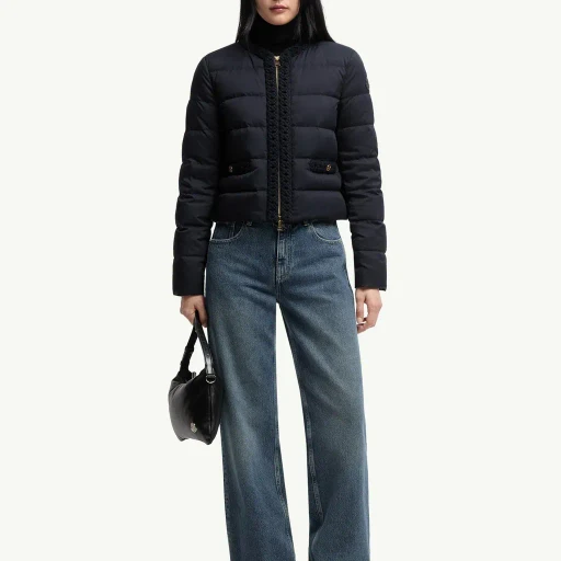 Maur Wool-Trimmed Short Down Jacket