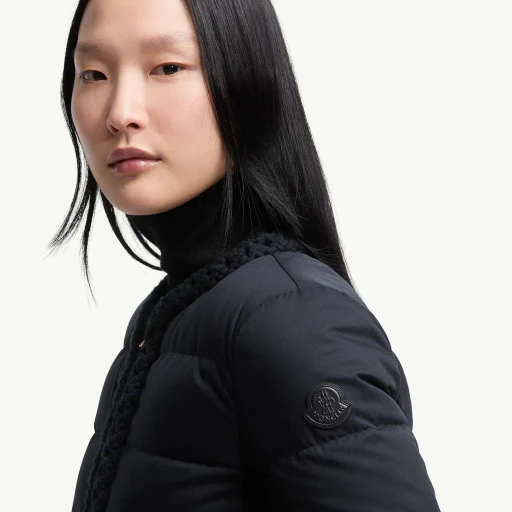 Maur Wool-Trimmed Short Down Jacket