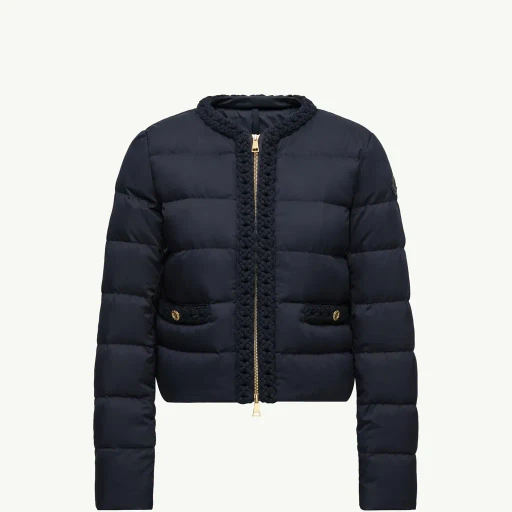 Maur Wool-Trimmed Short Down Jacket