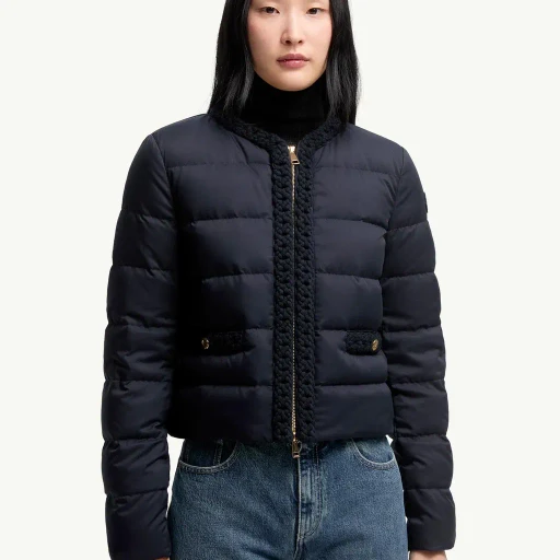 Maur Wool-Trimmed Short Down Jacket