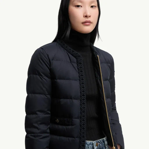 Maur Wool-Trimmed Short Down Jacket