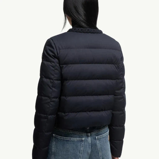 Maur Wool-Trimmed Short Down Jacket