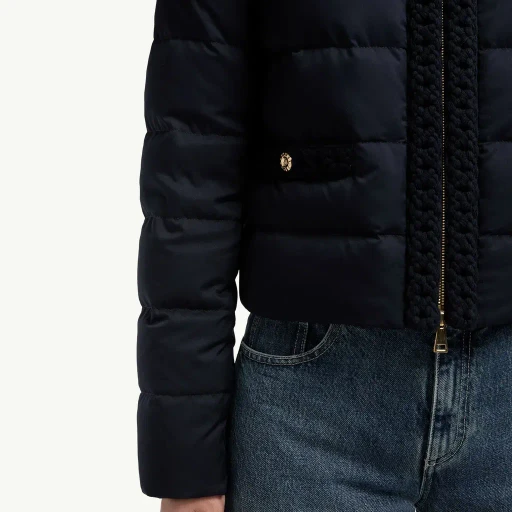 Maur Wool-Trimmed Short Down Jacket