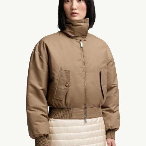 Moncler + Qiu Hao Chao Down Bomber Jacket