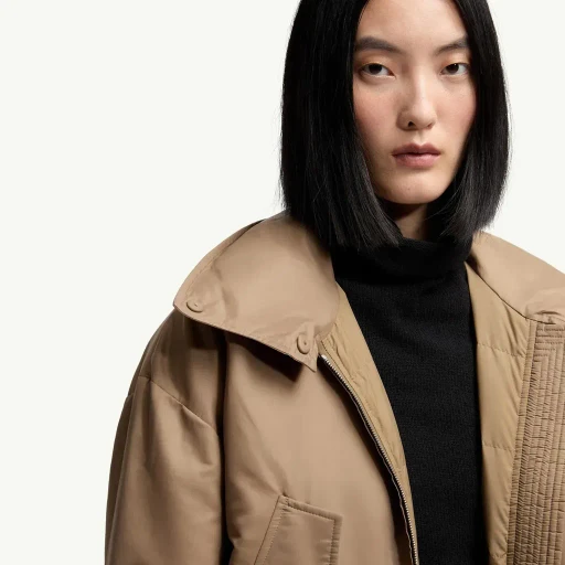 Moncler + Qiu Hao Chao Down Bomber Jacket
