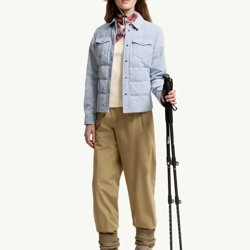 Nangy Corduroy Down Shirt Jacket