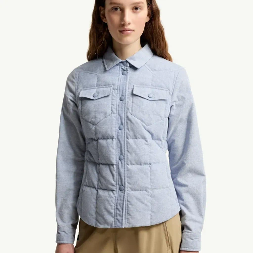 Nangy Corduroy Down Shirt Jacket