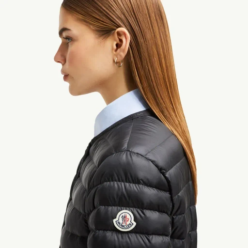 Oredon Hooded Mid-Length Down Jacket