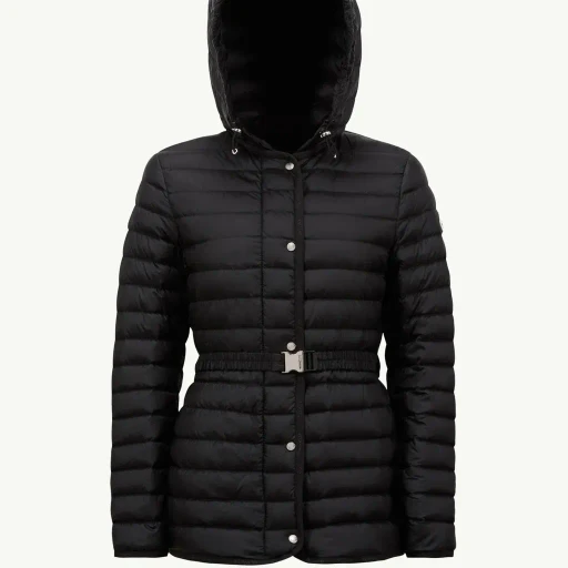 Oredon Hooded Mid-Length Down Jacket
