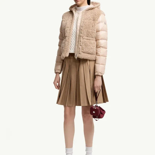 Plantay Hooded Teddy Short Down Jacket