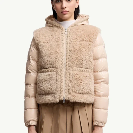 Plantay Hooded Teddy Short Down Jacket