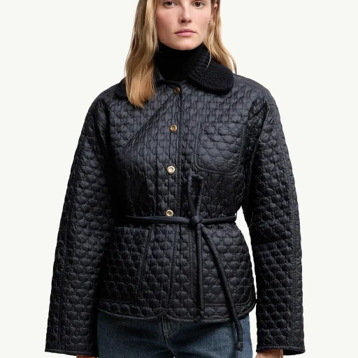 Raray Belted Short Down Jacket