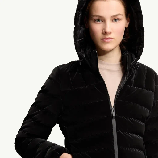 TrÈFle Hooded Short Down Jacket