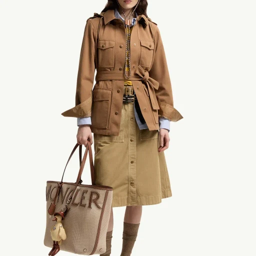 Centaurea Hooded Gabardine Field Jacket
