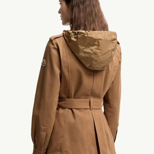 Centaurea Hooded Gabardine Field Jacket