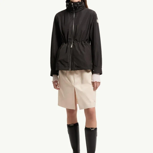 Enette Hooded Short Parka Jacket