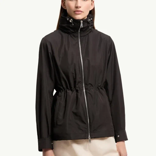 Enette Hooded Short Parka Jacket