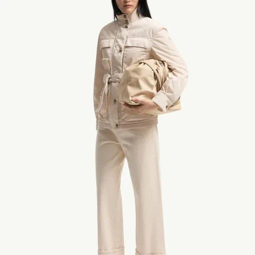 Maitake Belted Short Jacket
