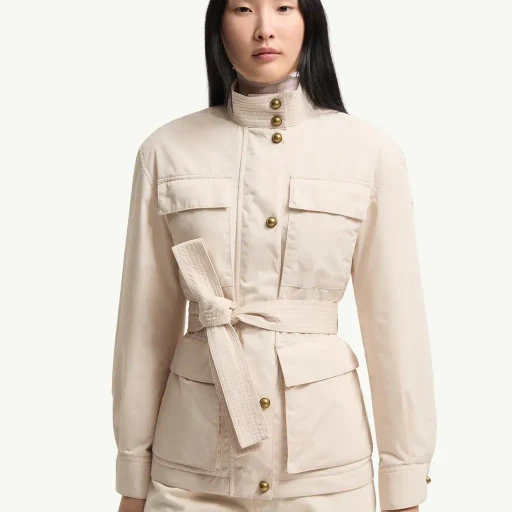 Maitake Belted Short Jacket