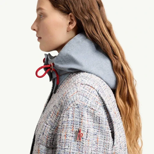 Termez Hooded Tweed Jacket
