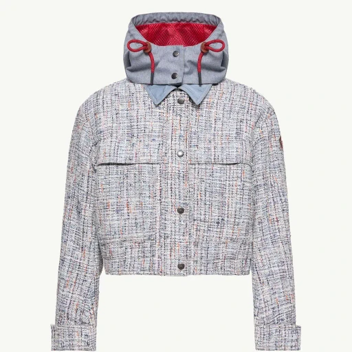Termez Hooded Tweed Jacket
