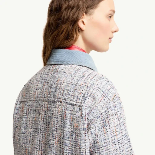 Termez Hooded Tweed Jacket