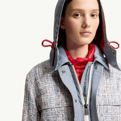 Termez Hooded Tweed Jacket