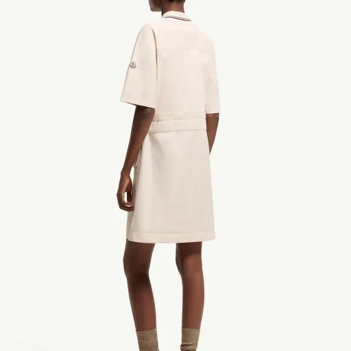 Belted Cotton Mini Dress
