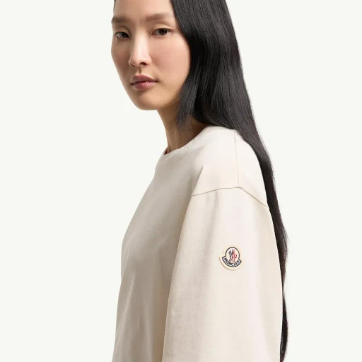 Cotton Blend Mini T-Shirt Dress