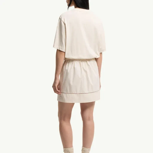 Cotton Blend Mini T-Shirt Dress