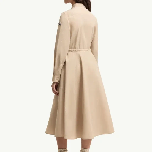 Poplin Midi Shirt Dress