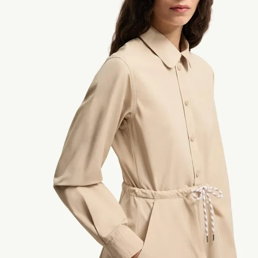Poplin Midi Shirt Dress