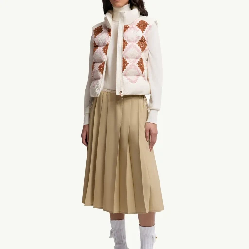 Pleated Midi Skirt