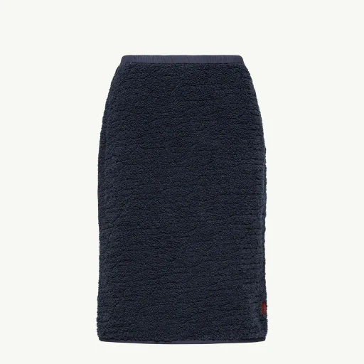 Teddy Knee-Length Padded Skirt