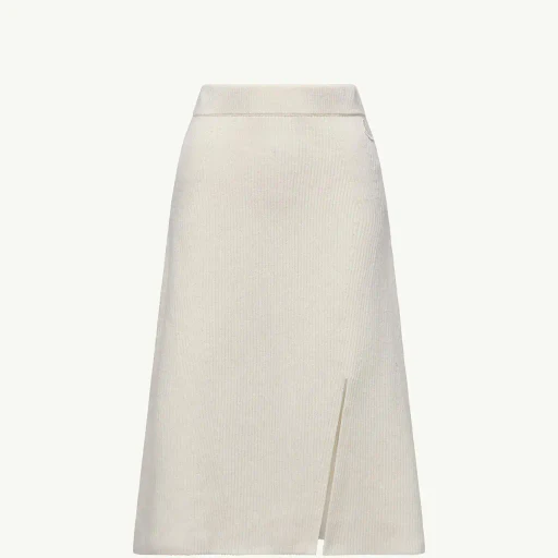 Wool & Cashmere Midi Skirt