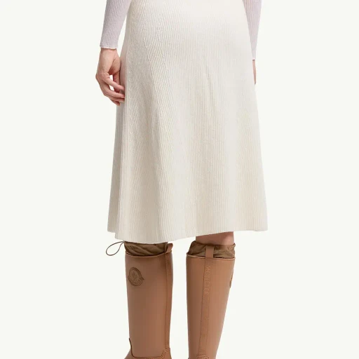 Wool & Cashmere Midi Skirt