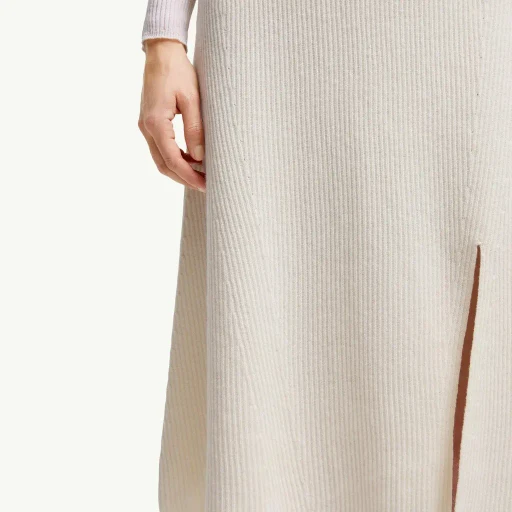 Wool & Cashmere Midi Skirt
