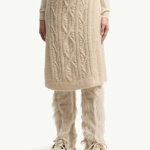 Wool & Mohair Blend Wrap Skirt