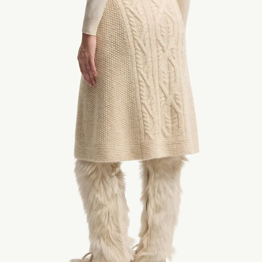 Wool & Mohair Blend Wrap Skirt