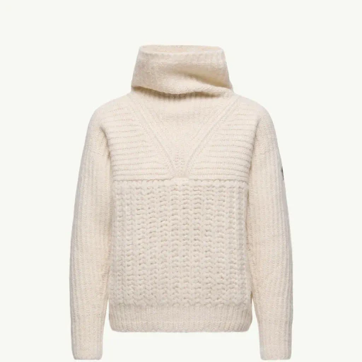 Alpaca Blend Polo Neck Jumper