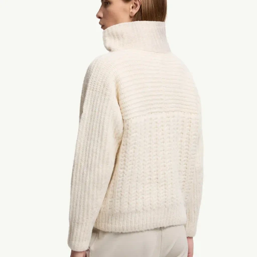 Alpaca Blend Polo Neck Jumper