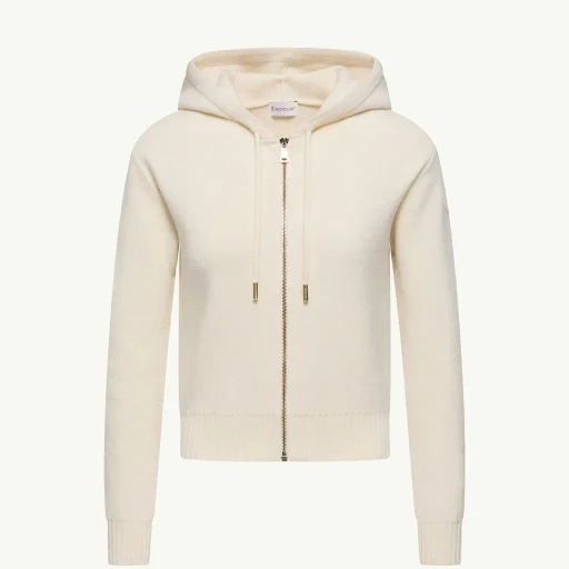 Cashmere & Wool Zip-Up Hoodie
