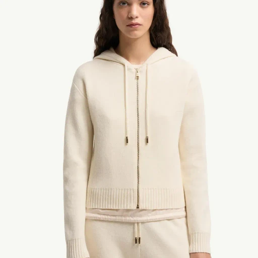 Cashmere & Wool Zip-Up Hoodie