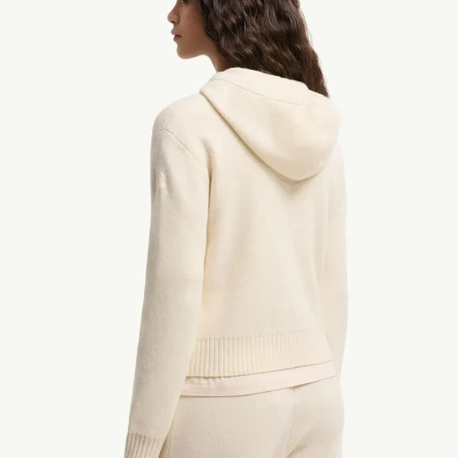 Cashmere & Wool Zip-Up Hoodie