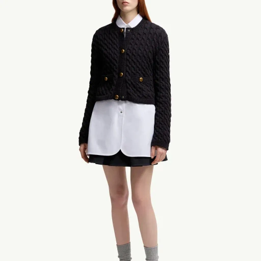 Cotton Blend Cardigan