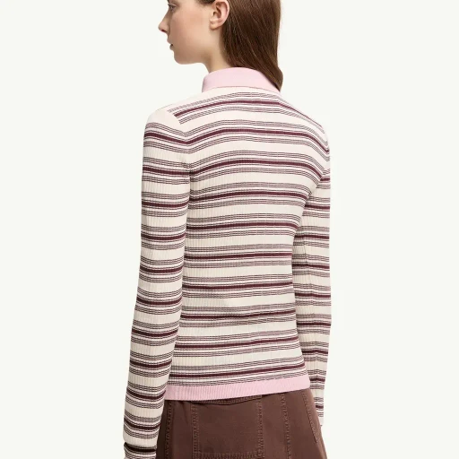 Cotton CrÊPe Polo Shirt
