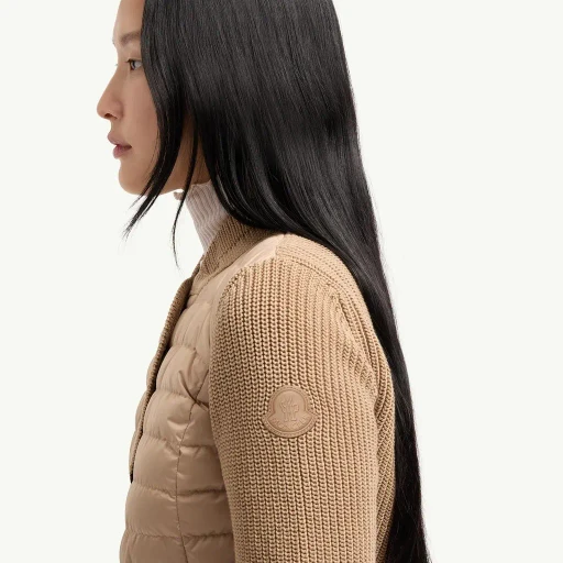 Cotton Padded Cardigan