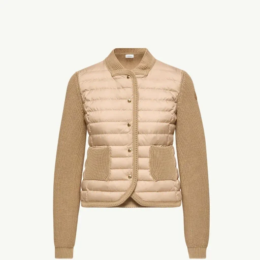Cotton Padded Cardigan