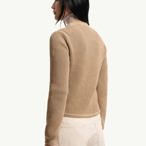 Cotton Padded Cardigan