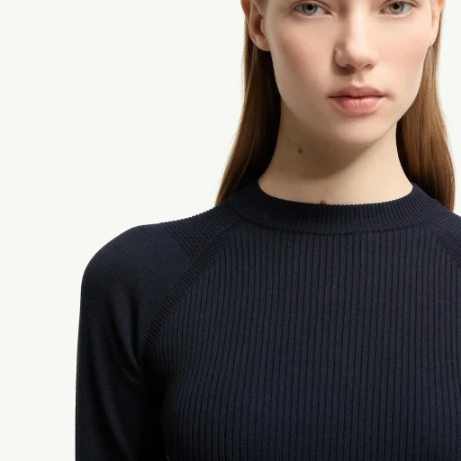 CrÊPe Viscose Blend Jumper